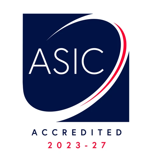 ASIC Accredited 2023–27